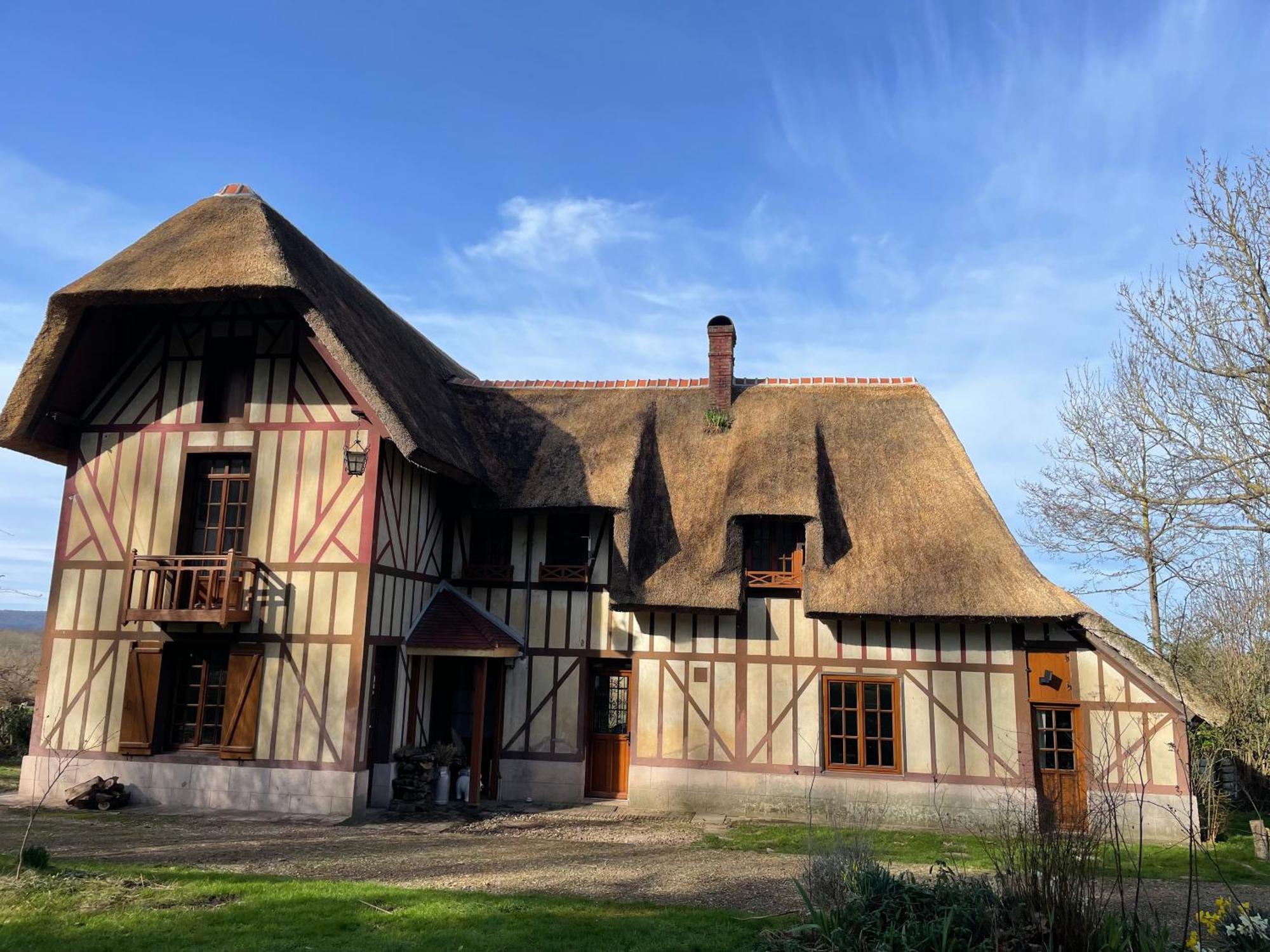 Le Domaine Caribou Acomodação com café da manhã Sainte-Opportune-la-Mare Exterior foto